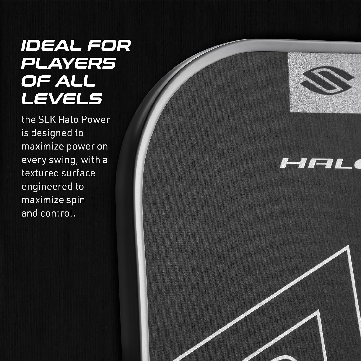 Selkirk Sport SLK Halo Pickleball Paddle | Raw Carbon Fiber Power, Pro or Control Paddles | A pickleball racket with an expanded sweet spot for every skill level, in Power, Pro, or Control styles - Image 3