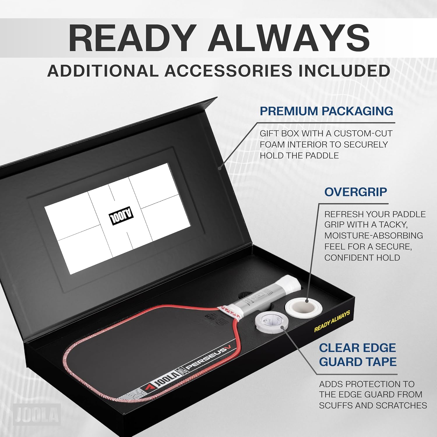 JOOLA Pro V Pickleball Paddle - 14mm/16mm - Raw Carbon Fiber Textured Surface - Enhanced Frame & Propulsion Core, USAPA & UPA-A Certified, NFC Chip Enabled, Premium Control & Lightweight Performance - Image 8