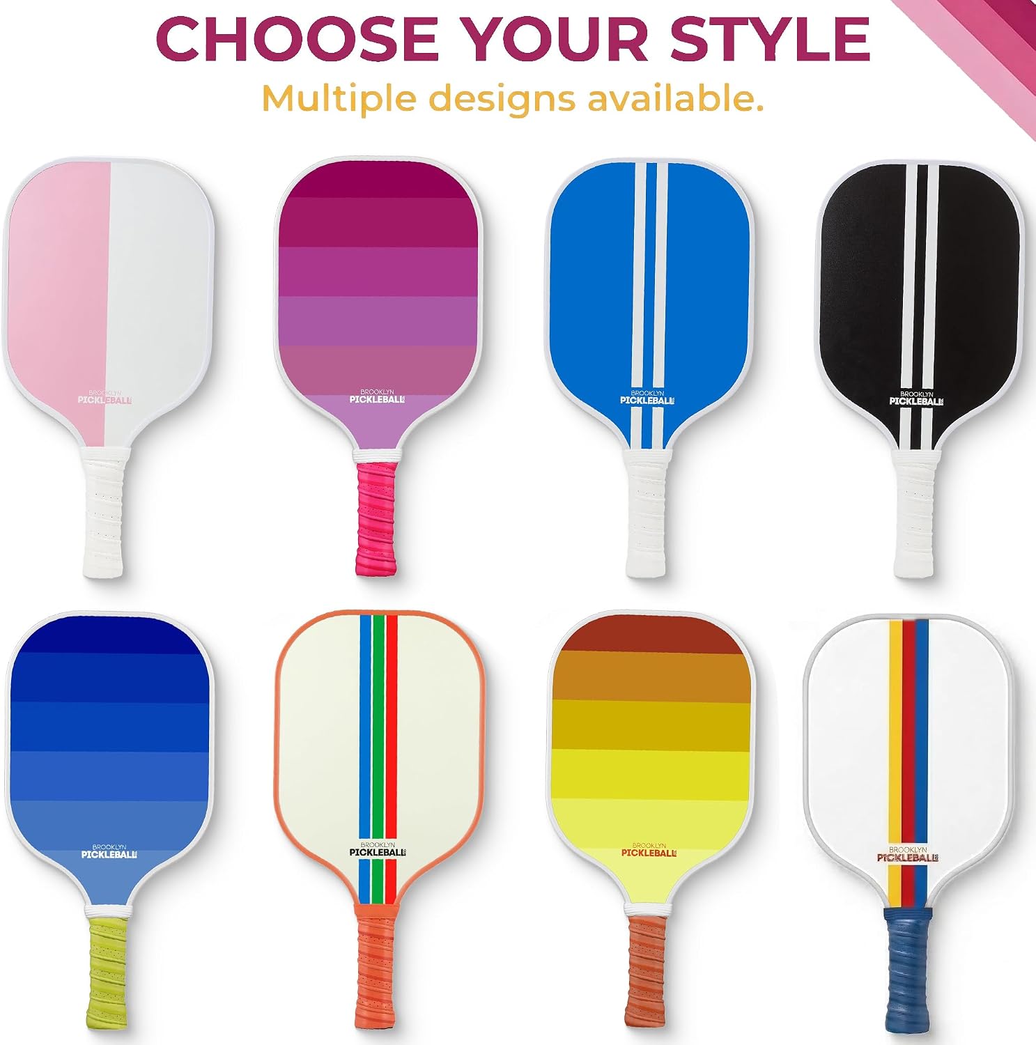 Brooklyn Pickleball Co – Carbon Fiber Pickleball Paddles – USAPA Approved, Honeycomb Core, Cushioned Grip, Lightweight Design – Single Paddles & Paddle Sets - Image 8
