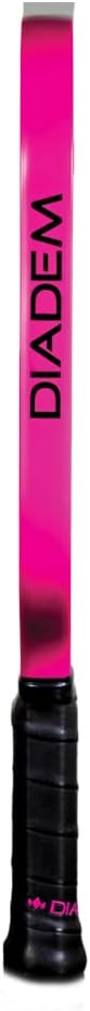 Diadem Warrior Pickleball Paddle | Carbon Fiber Face, 3X L-Core Hybrid Nomex Polymer Honeycomb Core, Grit Paint Surface for Spin, Control and Power | Indoor/Outdoor | USAPA Approved - Image 6