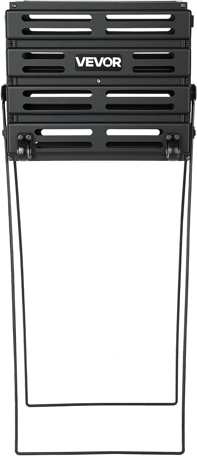 VEVOR Tennis Ball Hopper, Holds 75/80 Tennis Balls, Pickleball Basket Cart with Wheels for Easy Pick Up, Portable Pickleball Caddy with Heavy-Duty Construction for Training Carrying Storage - Image 9