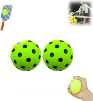 2Pcs Silent Pickleball Balls,Quiet ...
