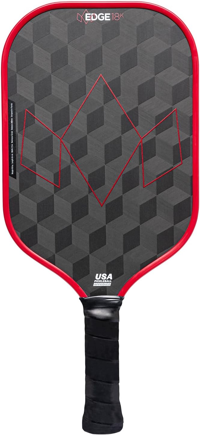 Diadem Edge 18K Pickleball Paddle Series | USAPA Approved, 18K Carbon Fiber Face for Unmatched Spin & Control, Durable Edge Shield Pro | Multiple Colors & Styles - Image 6