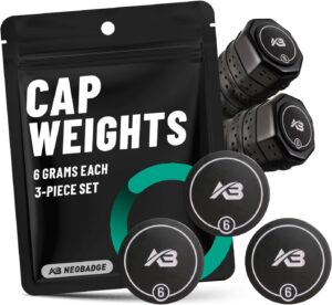 Pickleball Paddle Cap Weights – W...