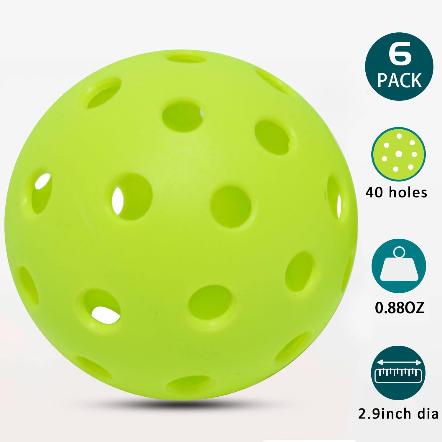 Portable Pickleball Net Set, 22FT Pickle Ball Net with Paddle Set of 4 | Regulation Size Net, Weather Resistant Steel Frame, Outdoor Pickleballs and Carry Bag, Easy Setup for Driveway, Backyard - Image 5