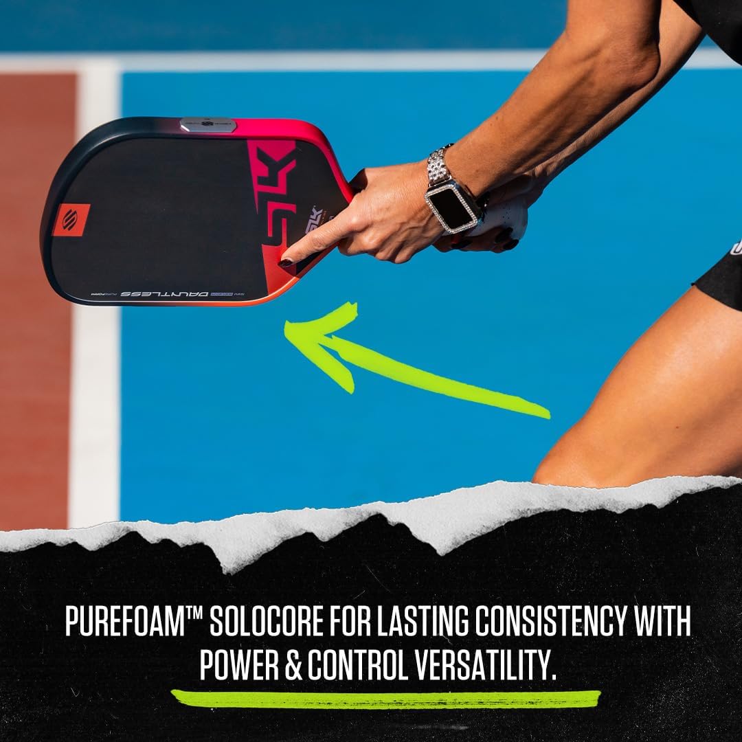Selkirk Sport SLK Dauntless Pickleball Paddles | Carbon Fiber Spin Control | A PureFoam core and MOI Tuning System deliver all-court performance and reliable power, for every skill level - Image 6