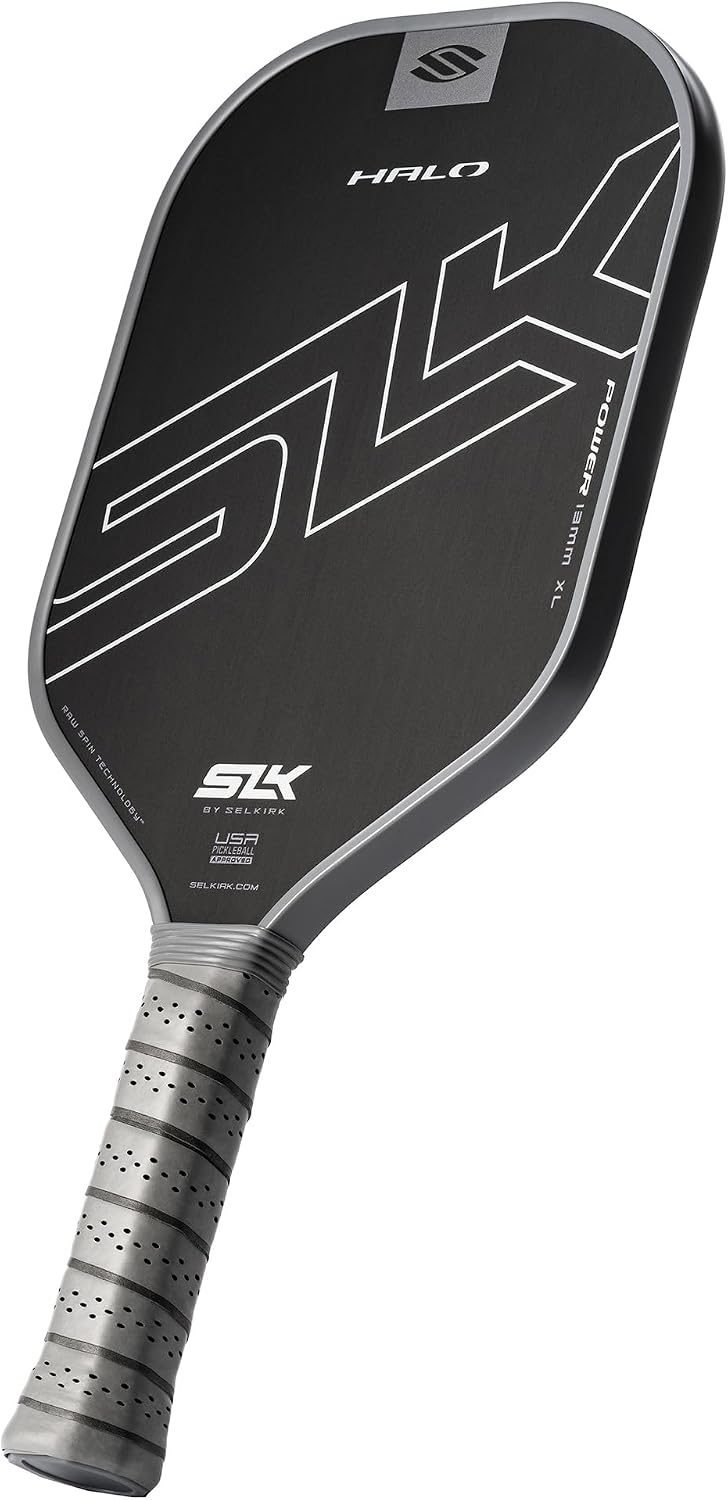 Selkirk Sport SLK Halo Pickleball Paddle | Raw Carbon Fiber Power, Pro or Control Paddles | A pickleball racket with an expanded sweet spot for every skill level, in Power, Pro, or Control styles