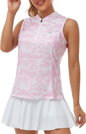 Women’s Sleeveless Tennis Shi...