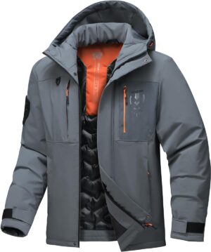 Men’s Thermal Waterproof Wind...