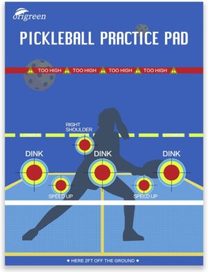 Pickleball Practice Pad & Post...