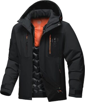 Men’s Thermal Waterproof Wind...