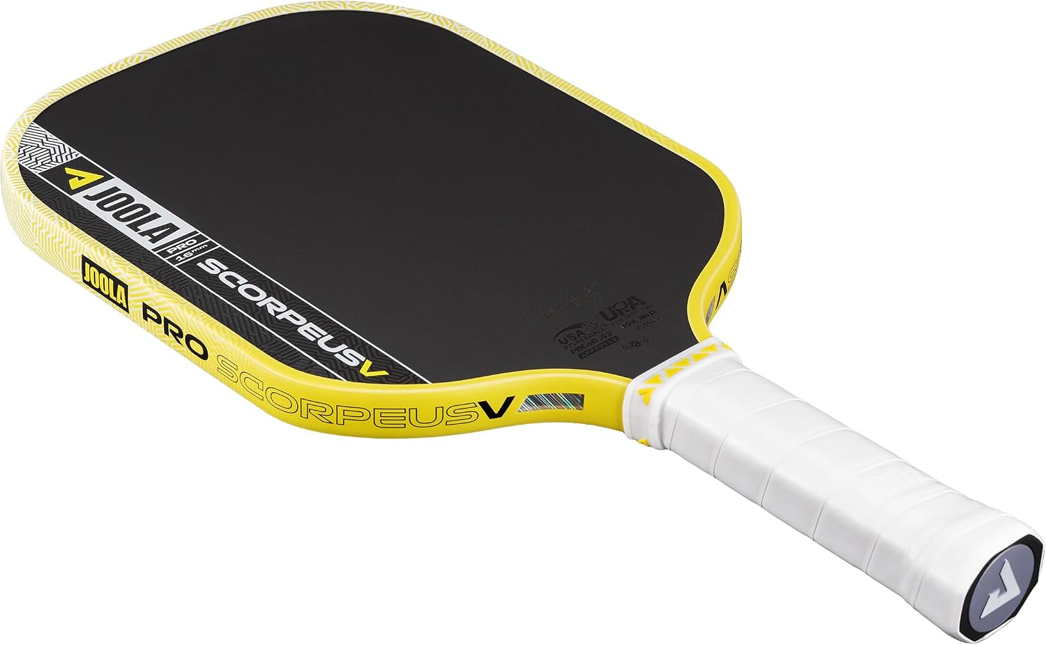 JOOLA Pro V Pickleball Paddle - 14mm/16mm - Raw Carbon Fiber Textured Surface - Enhanced Frame & Propulsion Core, USAPA & UPA-A Certified, NFC Chip Enabled, Premium Control & Lightweight Performance - Image 10