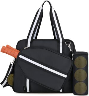 Pickleball Tote Bag for Women Men w...