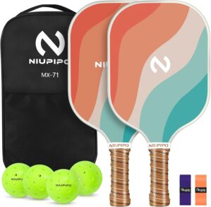 niupipo Pickleball Paddles Set of 2...
