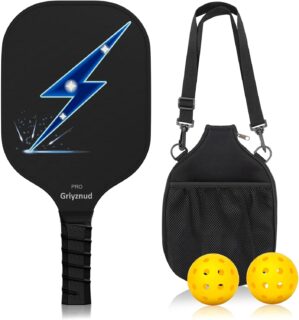 Pickleball Paddles Set of 1 or 2, F...