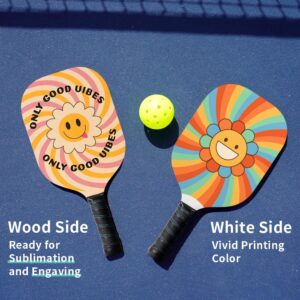 PYD Life Pickleball Paddles Plywood...