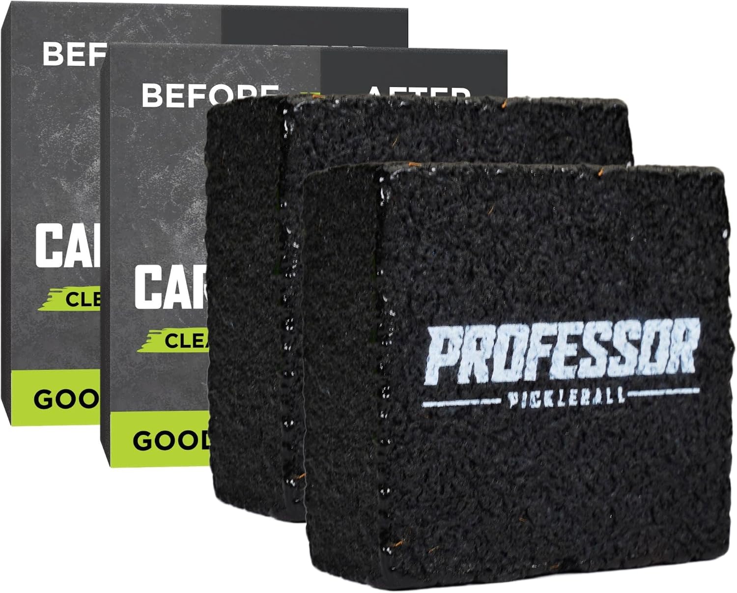 Professor Pickleball - Carbon Cleaner, Premium Pickleball Paddle Eraser for Raw Carbon Fiber Paddles, Effortless Residue Removal, Quick & Effective, Eliminates Ball Residue, Dirt, Scratches