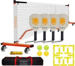Zdgao Portable Pickleball Net with ...