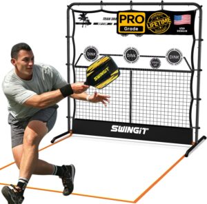 Portable Pickleball Rebounder Net w...