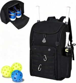 Large Pickleball Bag Fits 6+ Paddle...