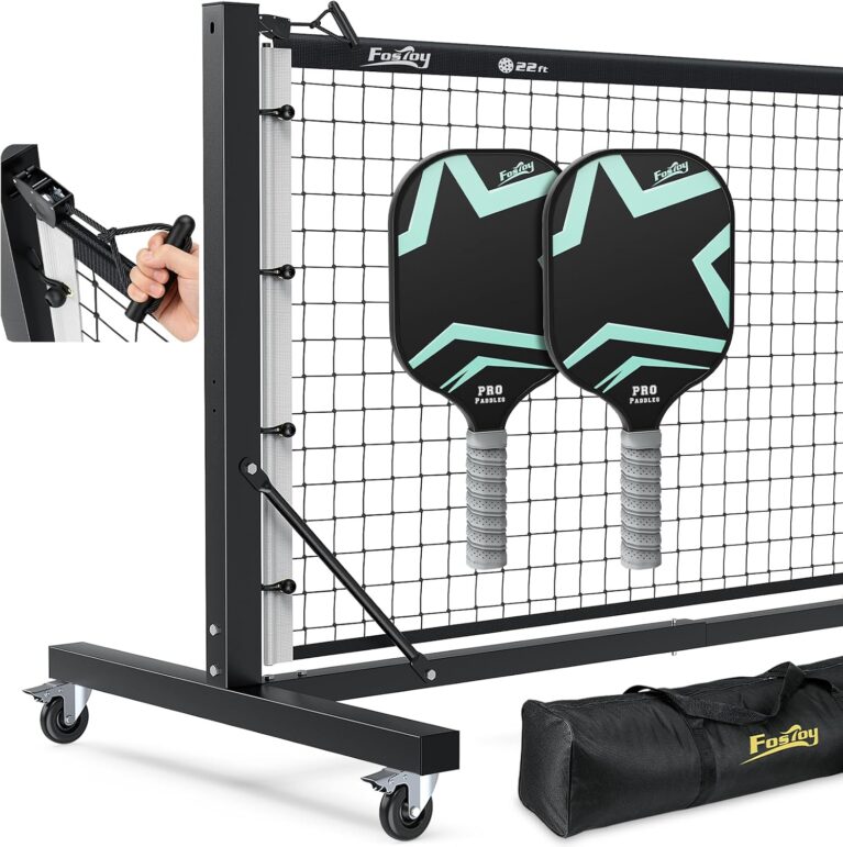 Fostoy Aluminum Pickleball Net with...
