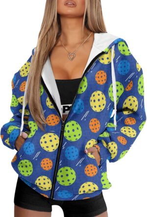 Women’s Loose Hoodie Sweatshi...