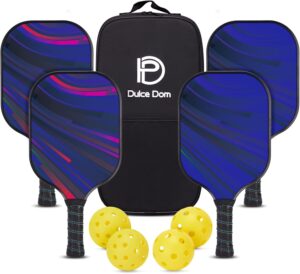 Dulce DOM Pickleball Paddles Set of...
