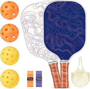 niupipo Pickleball Paddles Set of 2...