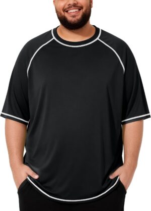 Roadbox Mens Big and Tall Swim Shir...