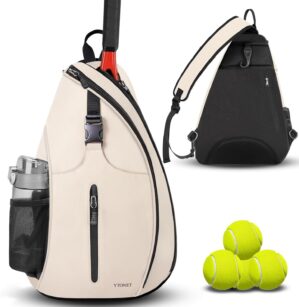 Ytonet Tennis Bag, Tennis Sling Bac...