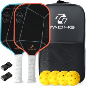 TADHG Pickleball Paddle Set 2 Light...