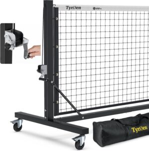 Pro 22ft Pickleball Net with Hand C...