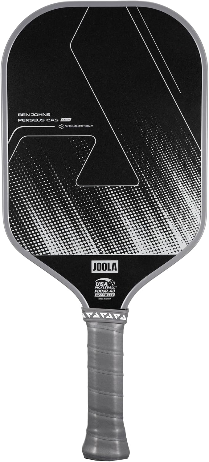 JOOLA Ben Johns CAS 16mm Carbon Fiber Pickleball Paddle - CAS Surface Tech - Control & Power Paddle - USAP Approved - Aero Curve - Feel-Tec Pure Grip - NFC Chip - Image 4