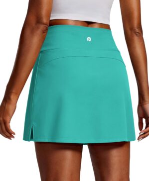 PINSPARK Golf Skirts for Women High...