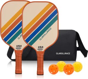 Pickleball Paddles Set of 2 | 4 Pic...