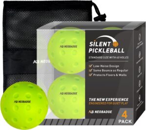 Silent Pickleball Balls, Quiet Prac...