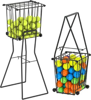 Tennis Ball Hopper, Portable Pickle...