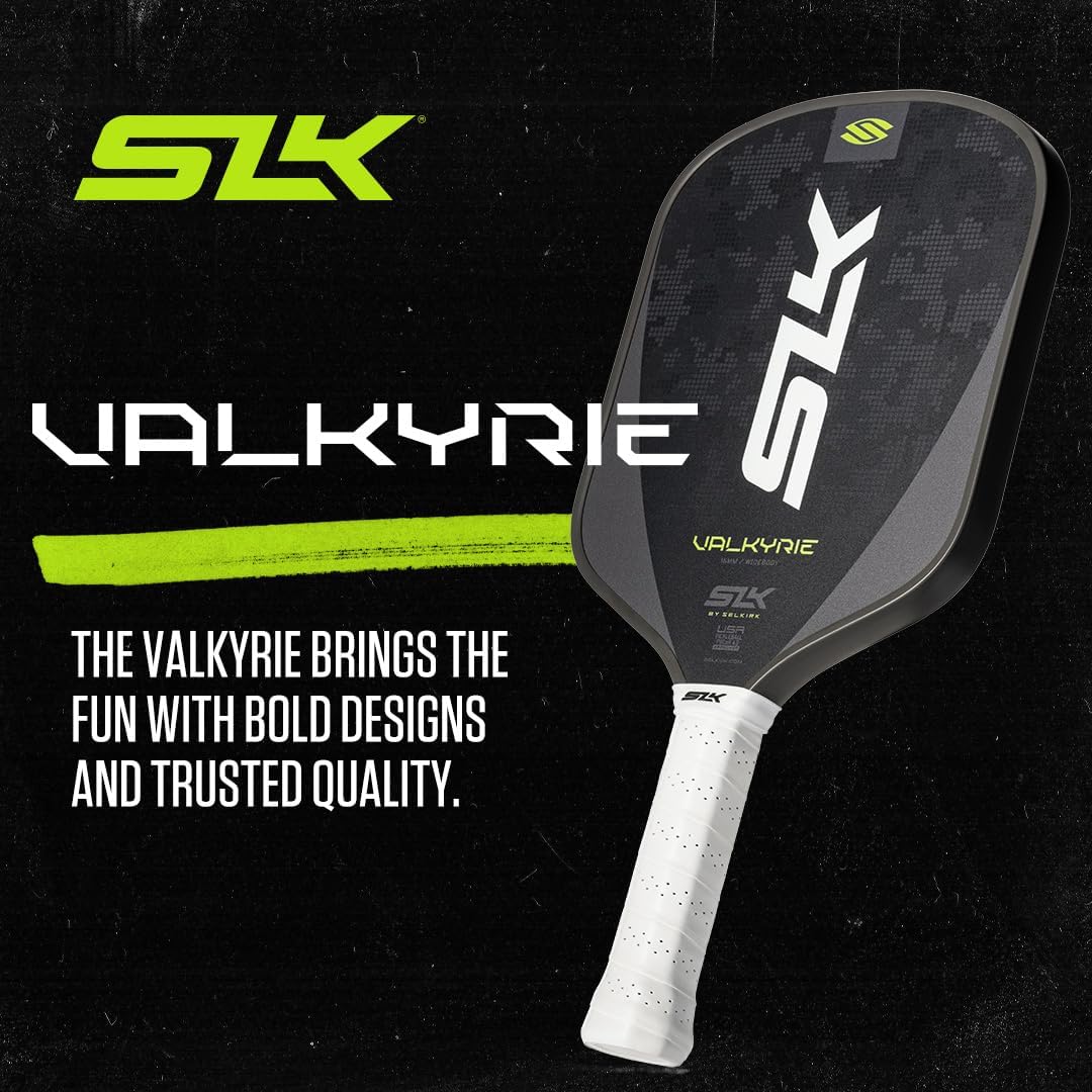Selkirk Sport SLK Valkyrie Pickleball Paddles | Widebody Beginner Paddles | A beginner-friendly pickleball racket built for all-court control and easy-to-use performance, with Fiberflex Fiberglass - Image 3