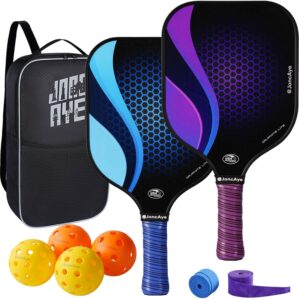 JoncAye Pickleball Paddles Set of 4...