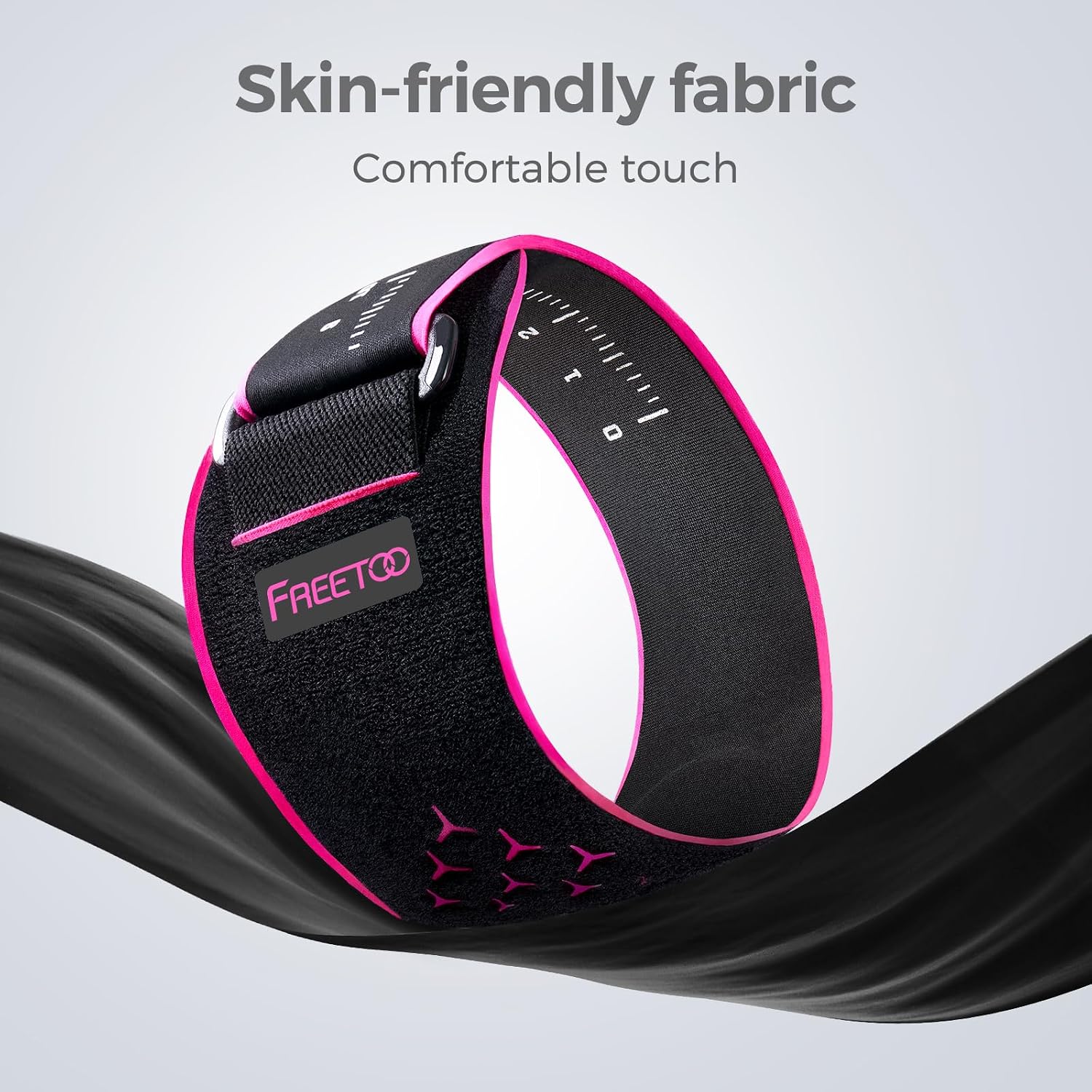 FREETOO Elbow brace for Tendonitis and Tennis Elbow for Women Men, Golfers Elbow Brace for Women for Pain Relief, Adjustable Tennis Elbow Support Band for Epicondylitis, Basketball, Exercise Pink S/M - Image 3