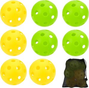 8 Pack X-26 Pickleball Balls with B...