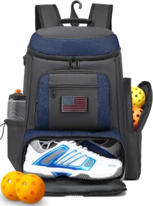 HAMBOLY Large Pickleball Backpack B...