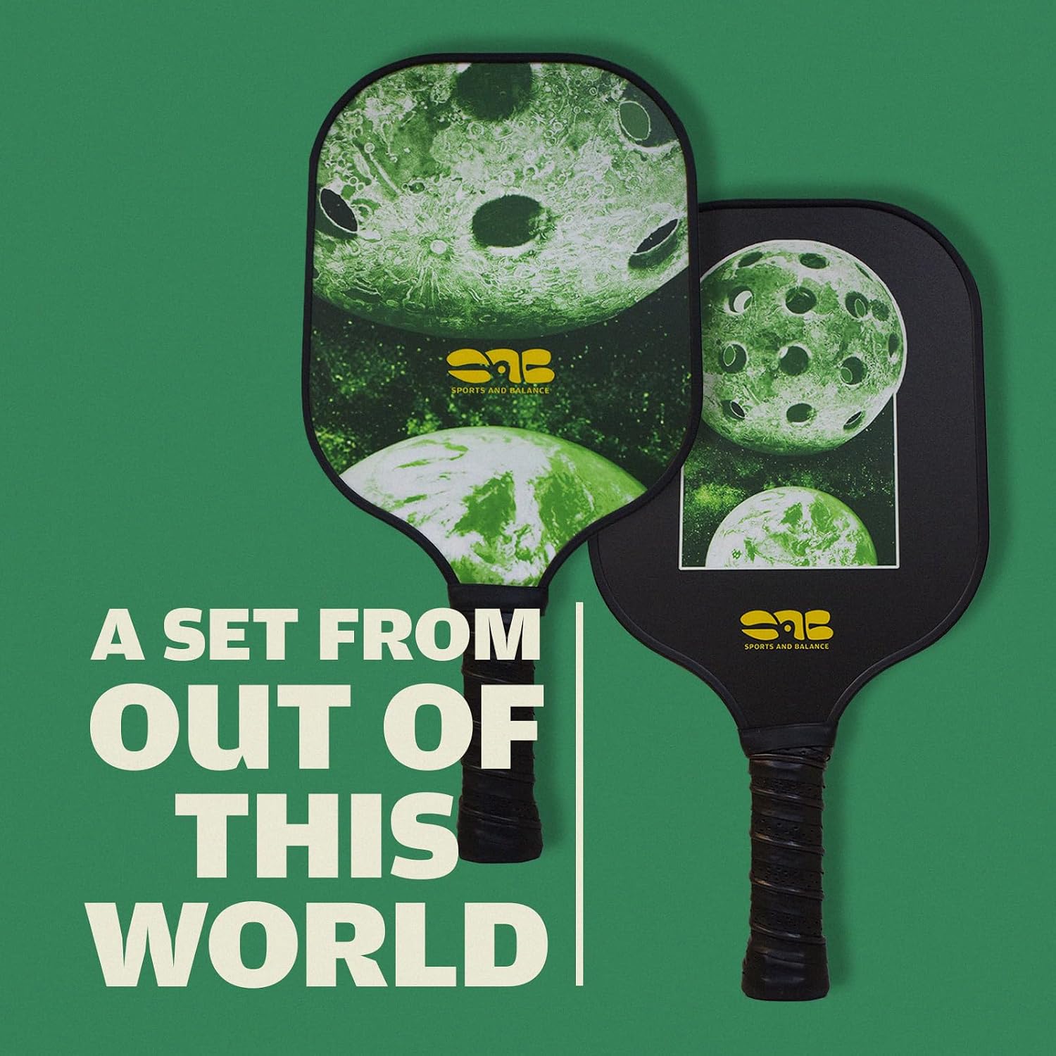 Pickleball Set – Fiberglass Paddles for Adults & Kids, Balls & Bag – Starter Kit for Families & Beginners, Gift Ready – Ideal for Schools, Clubs & Corporate Events – SAB Sports and Balance - Image 3