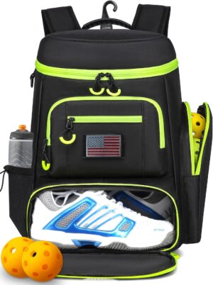HAMBOLY Large Pickleball Backpack B...