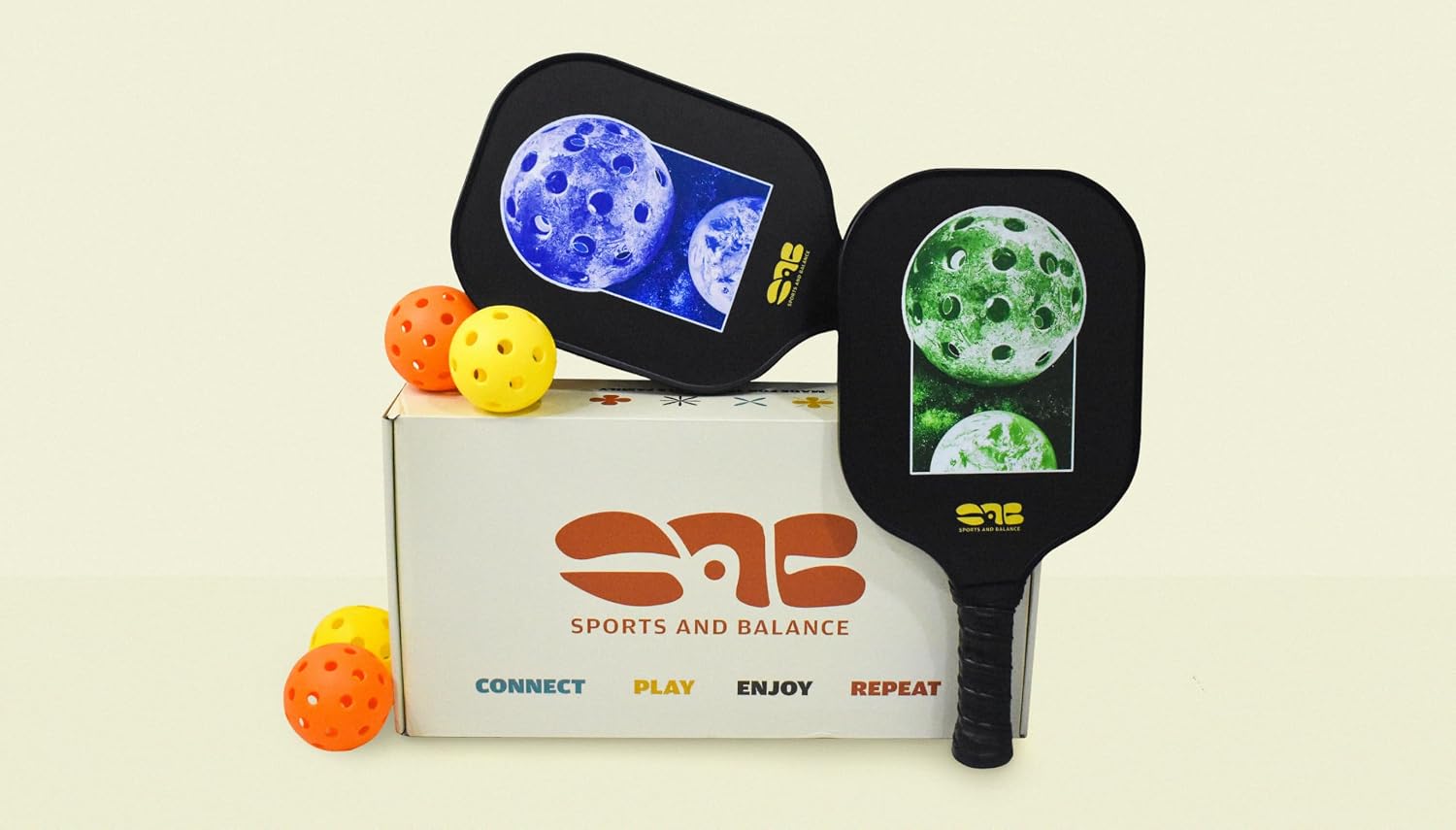 Pickleball Set – Fiberglass Paddles for Adults & Kids, Balls & Bag – Starter Kit for Families & Beginners, Gift Ready – Ideal for Schools, Clubs & Corporate Events – SAB Sports and Balance - Image 7