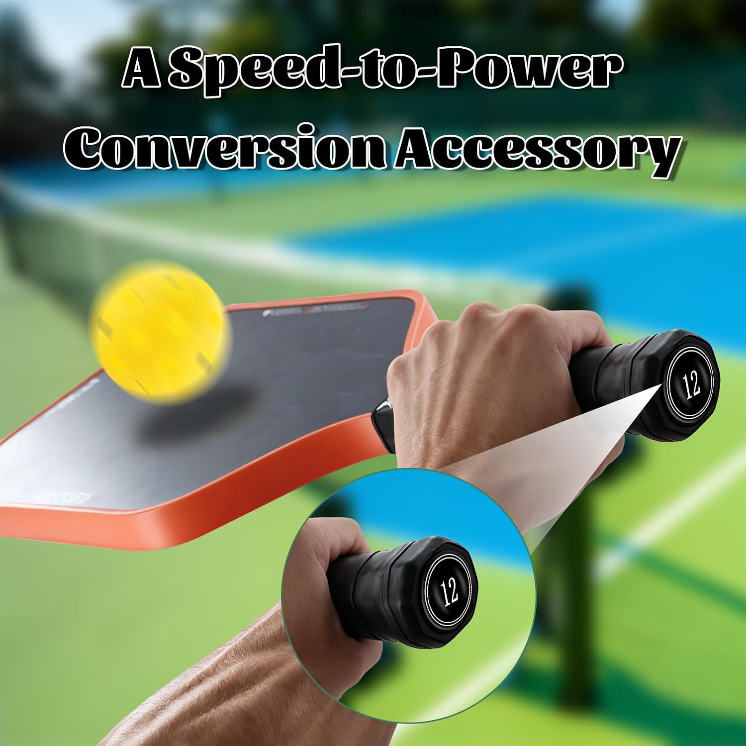Weighted Cap Coins for Pickleball Paddle | Paddle Counterbalance Accessories – Improved Control, Stability, Faster Hand Speed, and Reduced Head-Heavy Feel - Image 5