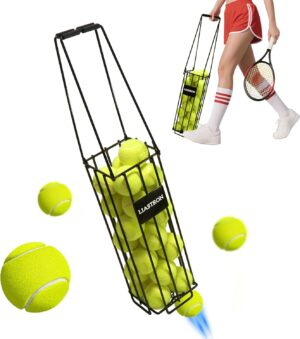 Tennis Ball Hopper Basket Picklebal...