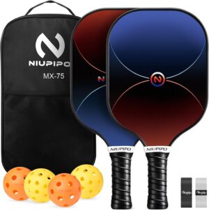 niupipo Pickleball Paddles Set of 2...