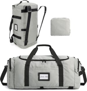 BAGSAMRT 60L Foldable Duffle Bag fo...