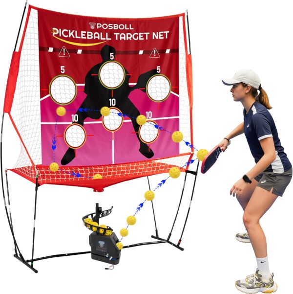 Pickleball Machine Ball Thrower wit...